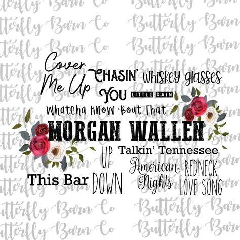 morgan wallen lyrics wallpaper